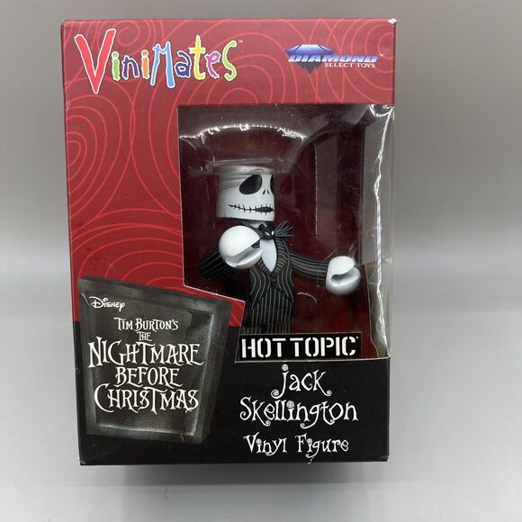 Vinimates Diamond Select: Nightmare Before Christmas Jack Skellington Hot Topic - Picture 1 of 8